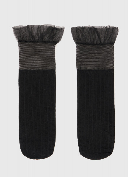 Тонкие ажурные носки, Черный O`Stin LN6656O02-99