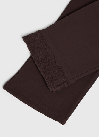 Широкие трикотажные брюки для девочек