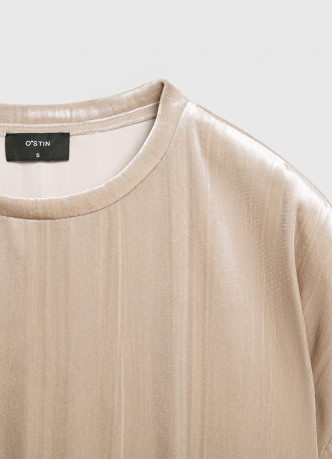 Бархатная футболка