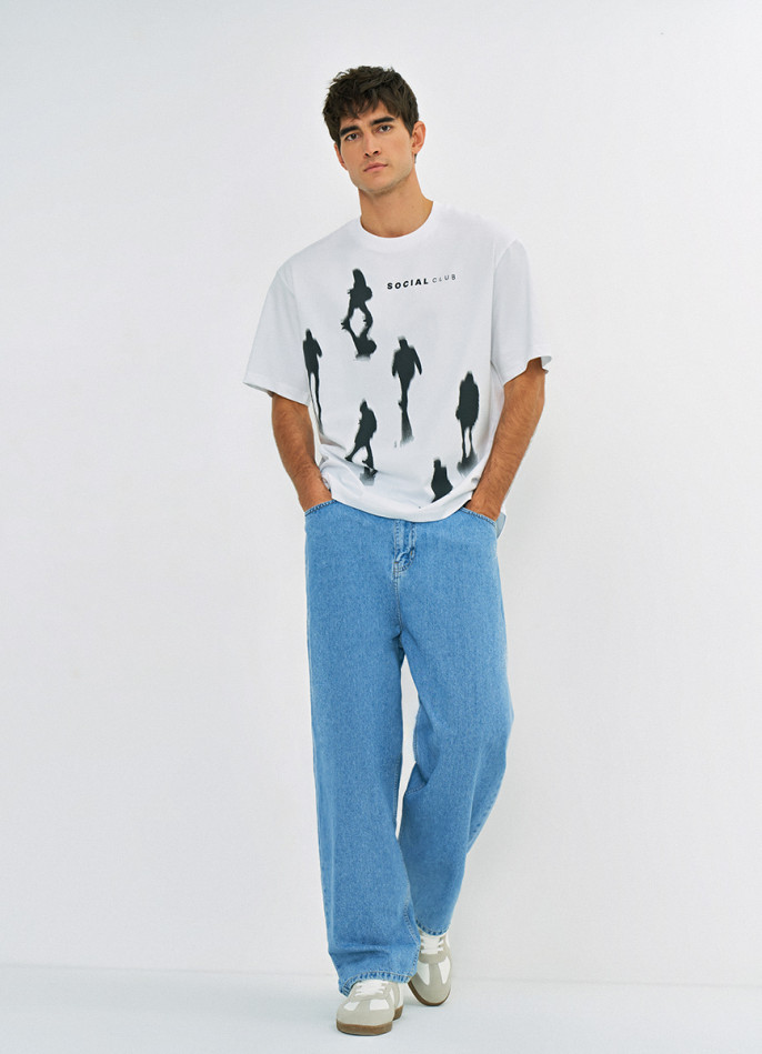 Свободные джинсы Baggy