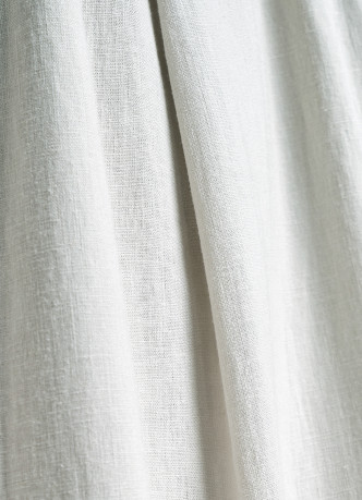 Широкие льняные брюки