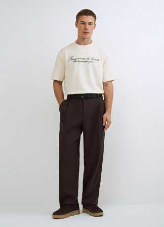 Футболка с текстовым принтом