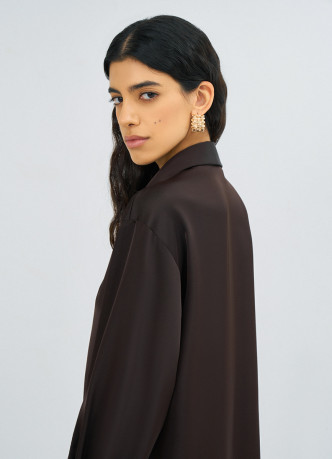 Сатиновая блузка