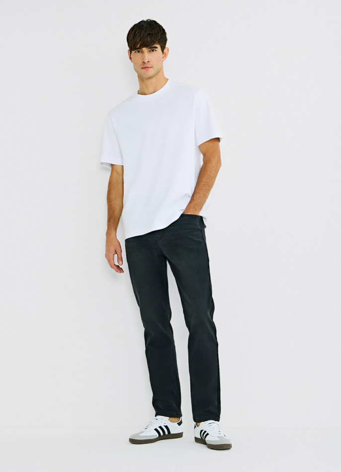 Утеплённые джинсы Slim