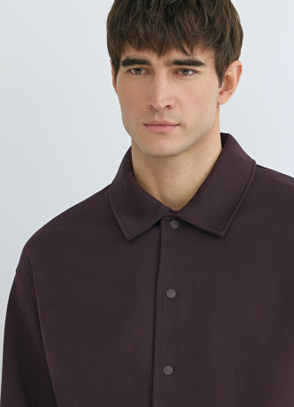 Куртка с воротником поло