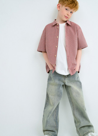 Широкие джинсы для мальчиков