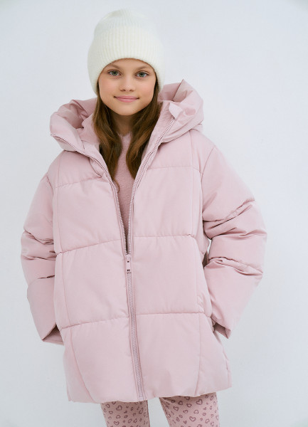 Пуховик для девочек Розовый 1999₽