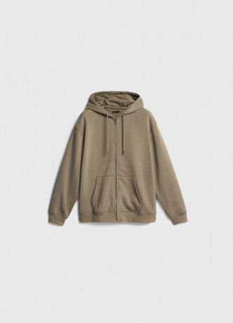 Толстовка на молнии с капюшоном