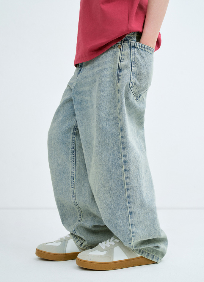 Джинсы-парашюты для мальчиков