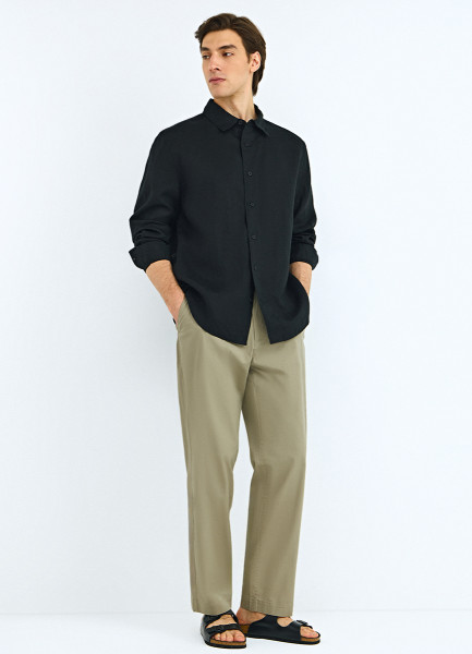 Чиносы из микротвила, Бежевый