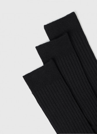 Носки в рубчик, 3 пары