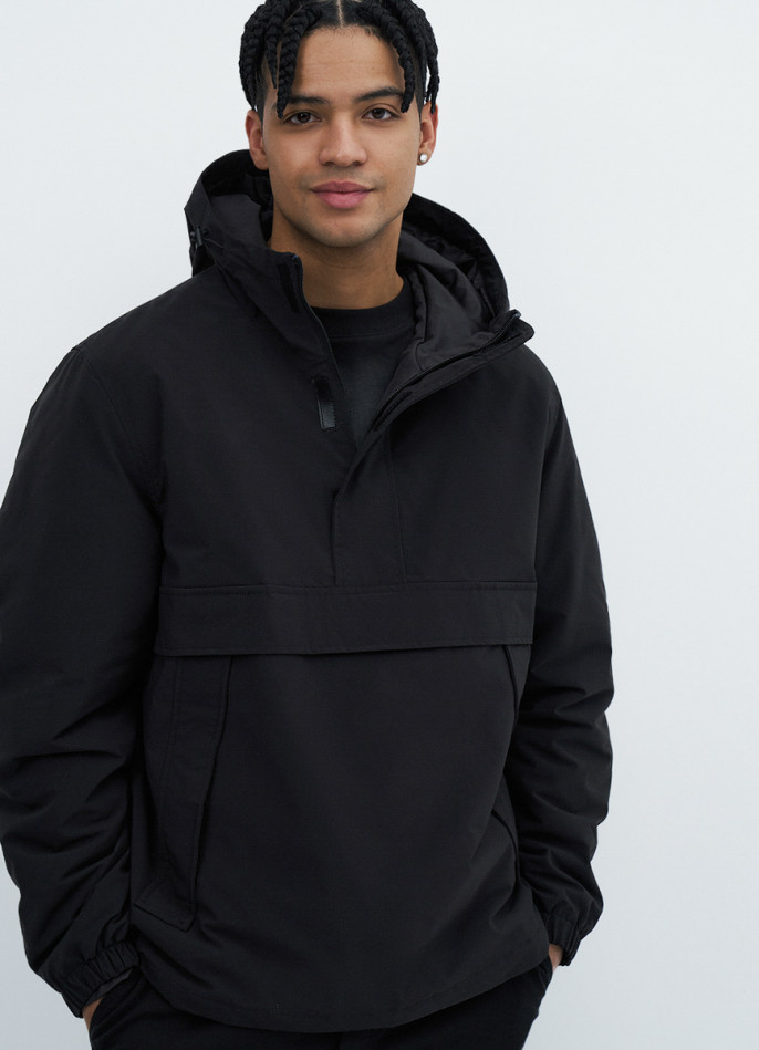 Куртка-анорак с капюшоном