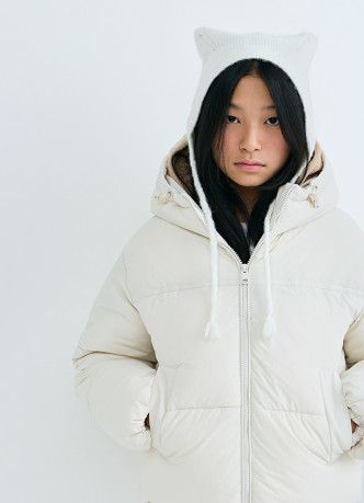 Утеплённая куртка для девочек