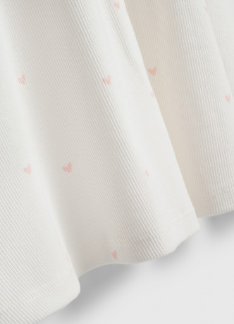 Трикотажное платье c принтом для девочек