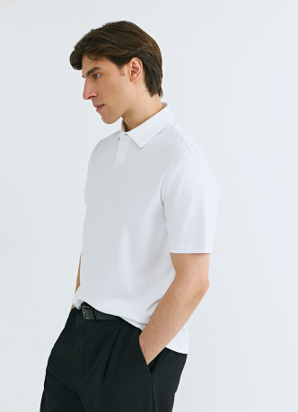 Поло из мерсеризованного хлопка