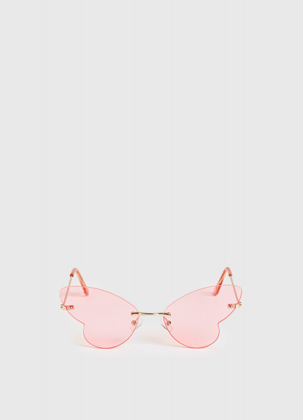 

Солнцезащитные очки фигурные для девочек, Розовый