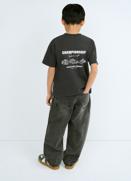 Футболка для мальчиков Серый 999₽