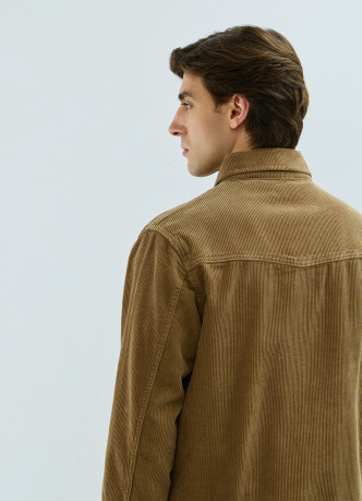 Куртка-рубашка из вельвета