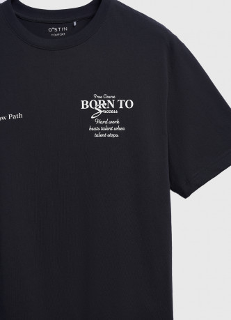 Футболка с принтом