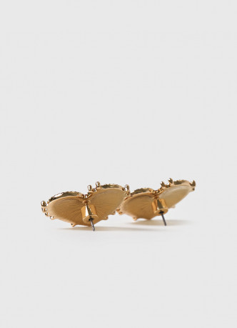 Серьги в форме сердца