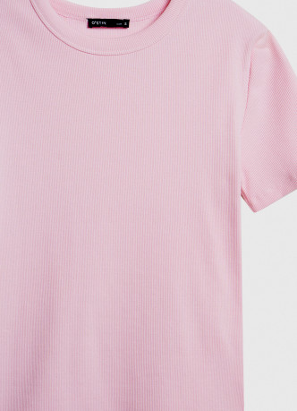 Футболка в рубчик