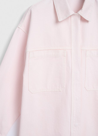 Куртка-рубашка из денима