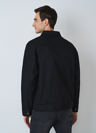 Куртка из плотного твила