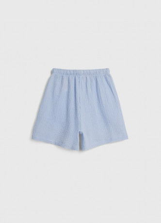 Короткие шорты из муслина для девочек