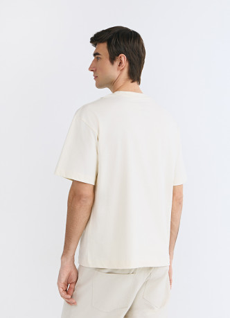 Футболка колор-блок с принтом