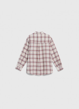 Рубашка из жатого хлопка для девочек