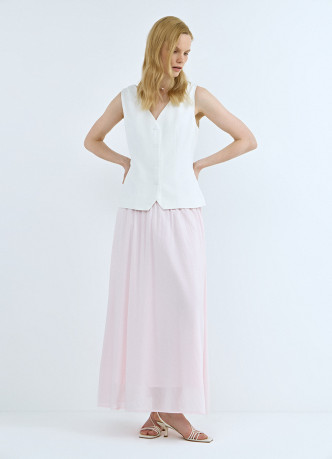 Юбка миди А-силуэта