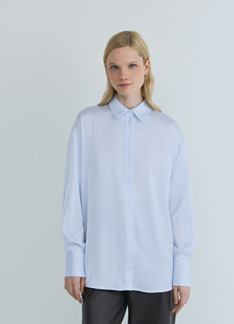 Блузка из сатина