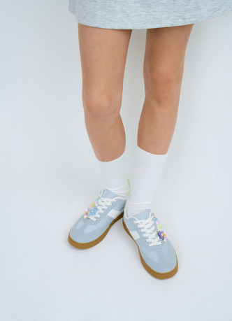 Кеды с обвесами для девочек