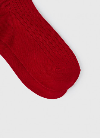 Носки в рубчик с содержанием вискозы