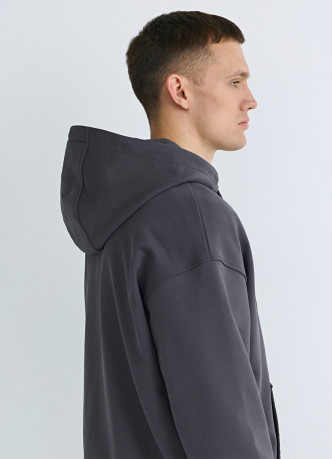 Худи с текстовым принтом