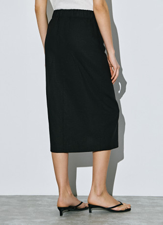 Миди-юбка на запах