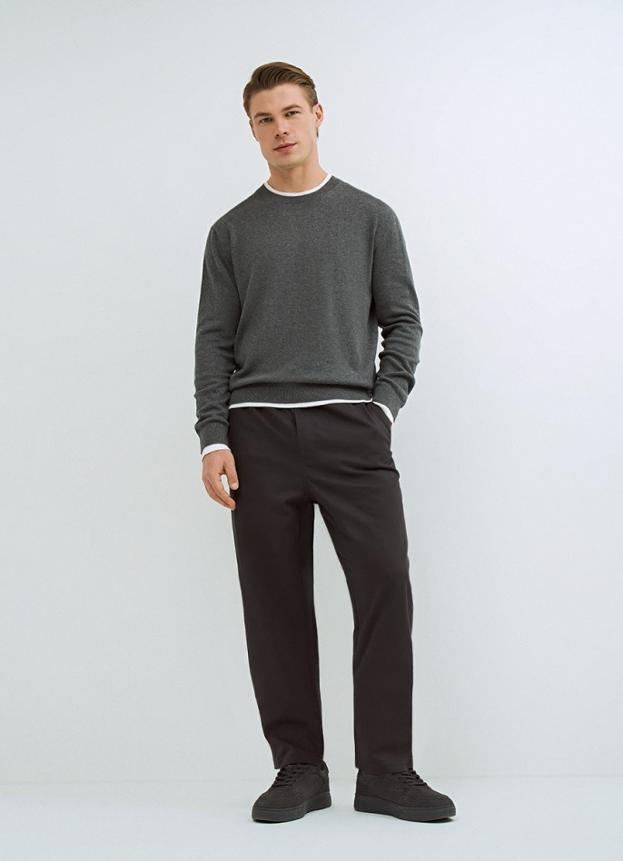 Брюки с эластичным поясом