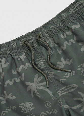 Плавательные шорты с принтом для мальчиков