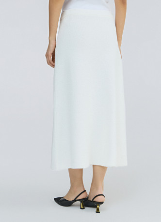 Вязаная юбка миди А-силуэта