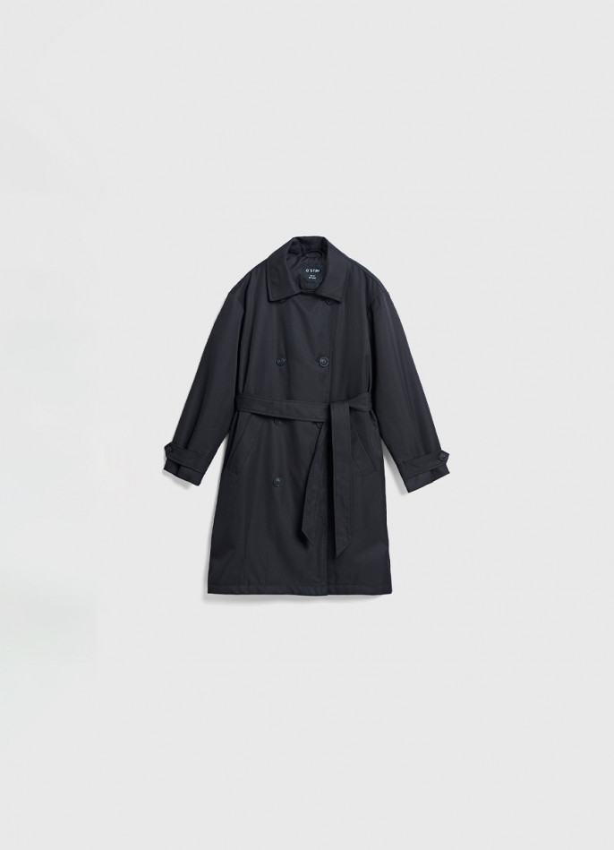 Утеплённый тренч для девочек