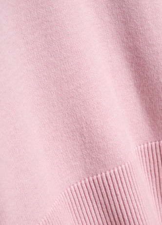 Джемпер с воротником-стойкой