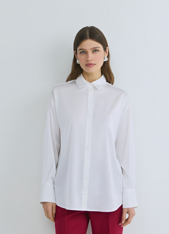 Блузка из сатина