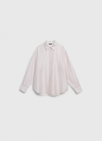 Блузка из лиоцелла в полоску