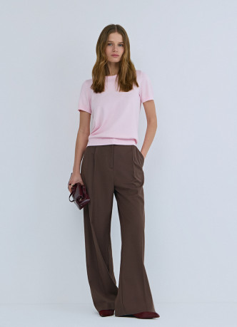 Джемпер с коротким рукавом