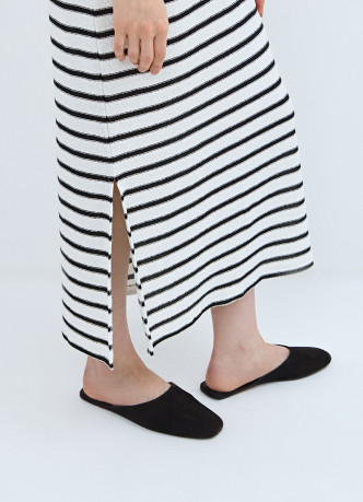 Платье-поло из полотна кроше