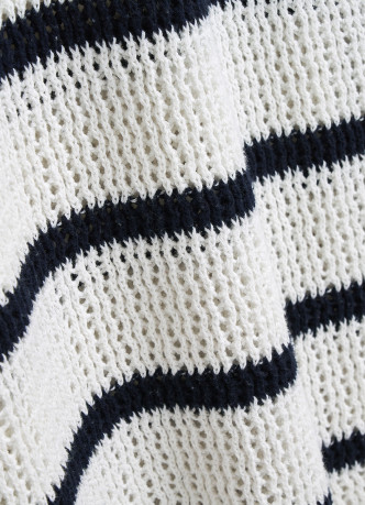 Миди-платье ажурной вязки