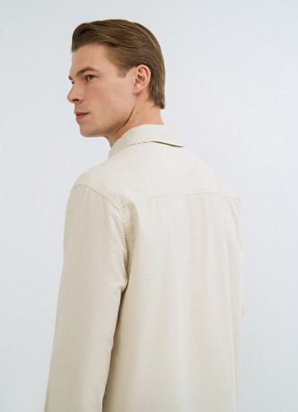 Рубашка из хлопка и лиоцелла
