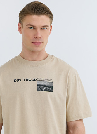 Футболка с принтом