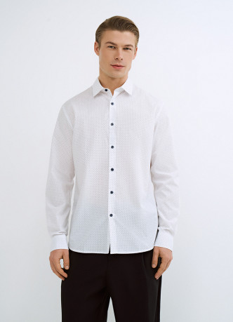 Рубашка в горох