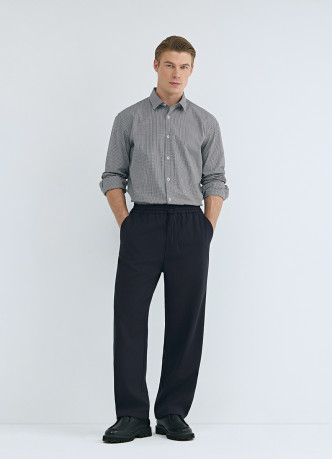 Рубашка в клетку виши